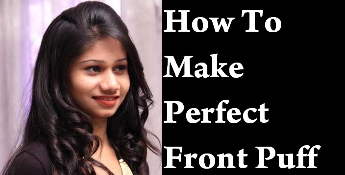 Front Puff Hairstyle For Saree - Hairstyle Ideas