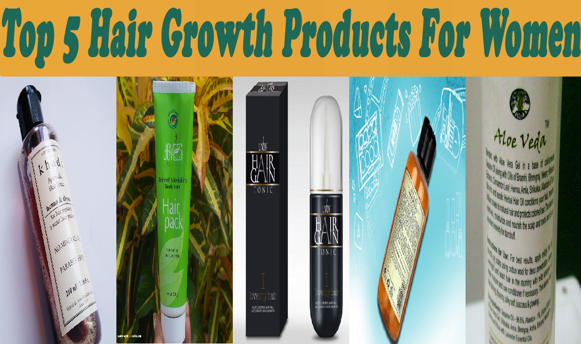 Top 5 Hair Growth Products For Women In India Maxdio