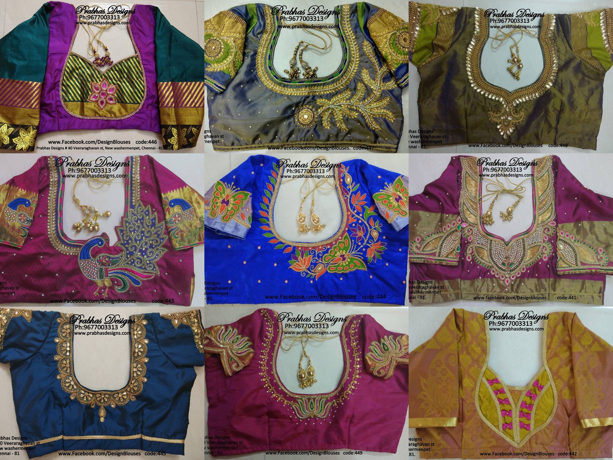 Maggam Work Blouse Designs