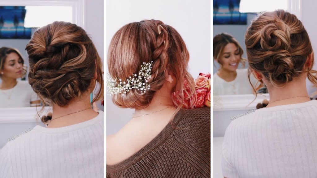 8. Updo Hairstyles for Medium Hair - wide 6