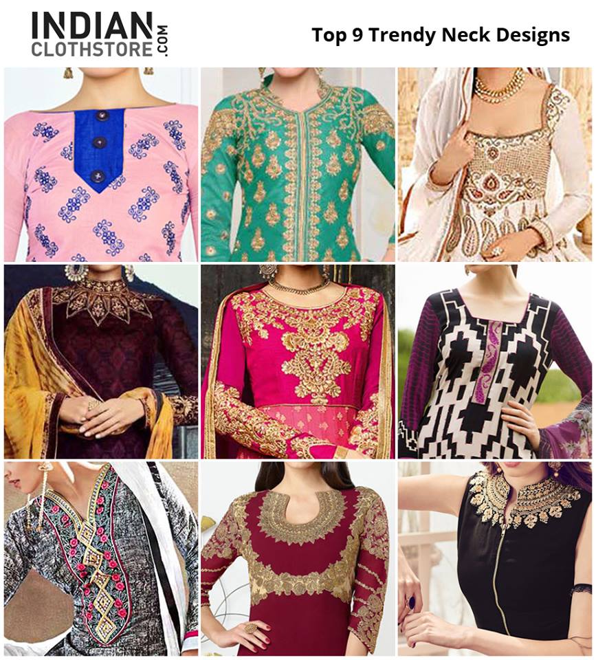 Salwar neck hotsell design 2018