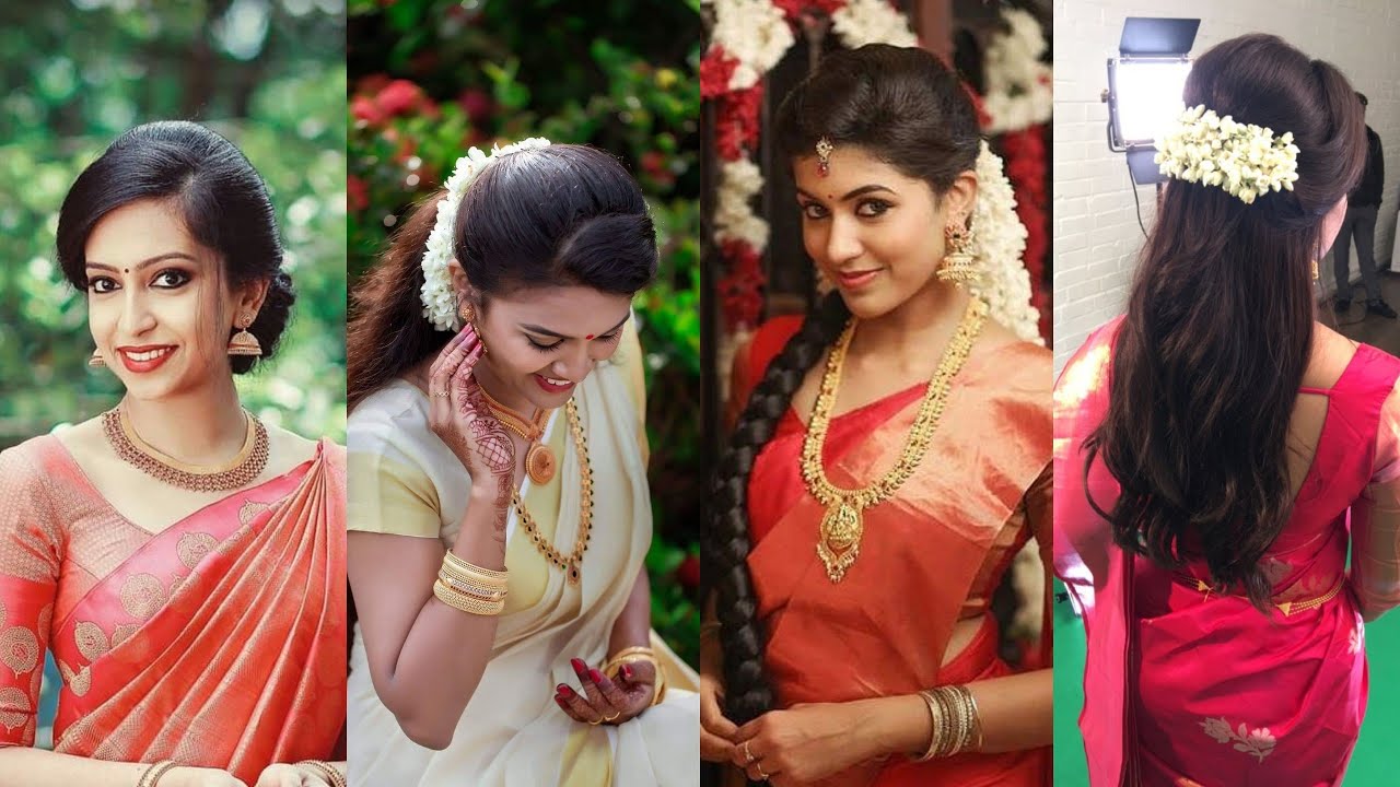 Best Hairstyles That Match Well With Sarees - Maxdio Best Hairstyles That Match Well With Sarees - Maxdio